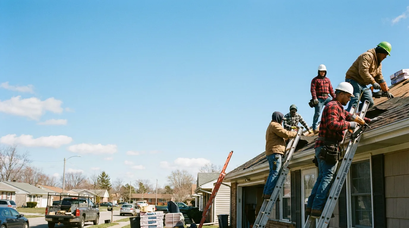 Roofing in Edinburg, IL near me